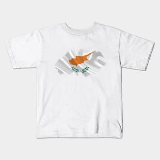 Cyprus Flag Kids T-Shirt